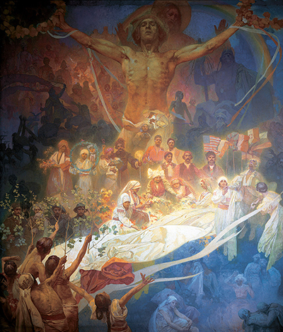 Apotheosis of the Slavs Alphonse Mucha